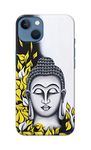 Generic PRINTFIDAA Printed Hard Back Cover Case for Apple iPhone 13 Back Cover (Face of Buddha) -2501