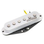 Wilkinson M Series High Output Alnico 5 Strat Single Coil Middle Pickup for Stratocaster Electric Guitar, White