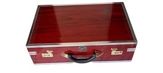 GOUTAM GAIN MUSICAL WORKS 3/4 Octave 9 Scale Changer (with Coupler) Box Harmonium with 3 set of PREMIER STAR Reeds