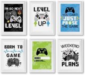 6 Reversible 8x10 Gaming Posters, V