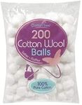 600 Cotton Tree Cotton Wool Balls 3 Packs of 200