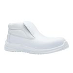 Blackrock White Hygiene Slip-On Safety Boot with Steel Toe Cap