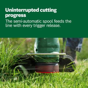 Bosch Cordless Grass Trimmer 18V – 26cm Cutting, Bare Tool