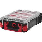 Milwaukee 0 932464083 PACKOUT Compact Organiser Case, Red