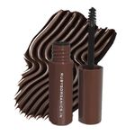 Ruby's Organics Dark Brown Tinted Eyebrow Gel with Castor Oil - Waterproof & Smudgeproof, Lifts, Shapes and Thickens Scanty Brows, Promotes Hair Growth, Natural & Non-Toxic Face Makeup for Women - 6ml
