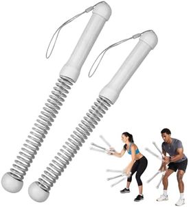 New Upgrade 2nd Generation Weighted Ropeless Battle Ropes for Home Gym,Quiet Cordless Training Rope Fitness Equipment for Women and Men,Portable Cordless Battle Rope for Home&Outdoors,2PCS(gray)