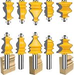 MAYLNE 1/2-Inch Shank Router Bit Se