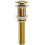 SWHYGER 83606CB Bathroom Sink Drain Champagne Bronze Without Overflow