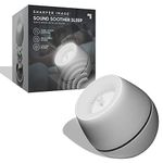 Sharper Image Sound Soother Wind, White Noise Machine with LED Glow