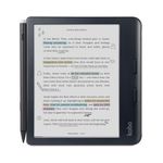 Kobo Libra Colour | eReader | 7” Glare-Free Colour E Ink Kaleido™ 3 Display | Dark Mode Option | Audiobooks | Waterproof | (Black with Stylus)