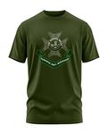 Aero Armour Garhwal Rifles T-Shirt (M Olive Green)