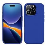 kwmobile Case Compatible with Apple iPhone 16 Pro Case - TPU Silicone Phone Cover with Soft Finish - Baltic Blue