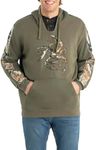 Legendary Whitetails Men's Standard Camo Outfitter Hoodie, Army, Large