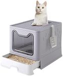 Taily Foldable Cat Litter Box Enclo