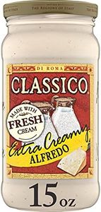 Classico Extra Creamy Alfredo Pasta Sauce (15 oz Jar)