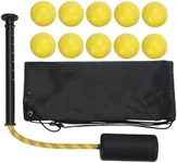 Baseball Swing Trainer & Softball Hitting Aid – Bat Speed & Swing Mechanics Trainer for Youth to Pro Players – Adjustable Training Bat for Sweet Spot Hitting  – Coach Approved Batting Practice Tool