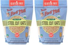 Bob's Red Mill Gluten Free Organic Steel Cut Oats, 680g - Non GMO, Whole Grain, Vegan, Kosher (Pack of 2)