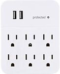 GE 6-Outlet Extender Surge Protecto