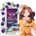 100% Organic Dried Butterfly Pea Flowers from Thailand by ThaiTopTrade