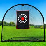 Indoor Golf Net,Golf Practice Hitting Net,Golf Practice Net for Backyard Driving Golf Net 7ft,Golf Net Floor Indoor Use Outdoor and Indoor