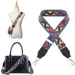 Hodaqe Purse Strap Shoulder Strap Replacement Adjustable Length Crossbody Canvas Strap for Handbag, Travel Bag