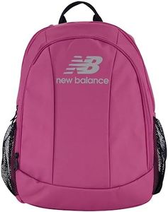 Concept One New Balance Laptop Backpack, Commuter Travel Bag for Men and Women, Burgundy, 19 Inch, New Balance Laptop Backpack, Commuter Travel Bag for Men and Women