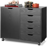 DEVAISE 5-Drawer Wood Dresser Chest