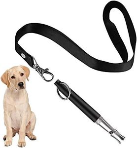 ESONLITOR Dog Whistle to Stop Barking, Adjustable Pitch Ultrasonic Training Tool Silent Bark Control for Dogs- Pack of 1 PCS Whistles