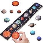 Montessori Toys for 3-Year-Old Boys Girls: Wooden Solar System Puzzle Toys for Toddlers Age 3 4 5 6 Year Old Kids Puzzle Board Toys Gift for 3-6 Year Old Learning Resources Educational Great Gifts