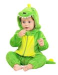 MOMBEBE COSLAND Baby Halloween Costume Dinosaur Outfit (Dinosaur,12-18M)