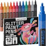 ARTISTRO 12 Glitter Paint Pens Spar