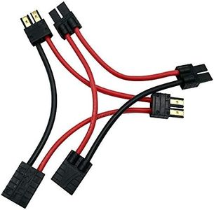 Fly RC 2PCS traxxas TRX Series Battery Connection Wire Harness for Traxxas 1/16 VXL