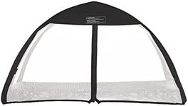 Dream On Me Canopy for Ziggy Playpen Black and White / Instant Shade / Attaches Easily / Half Mesh Half Fabric Design / Complete Airflow & Visibility / Protection from Sun & Bugs / Compact