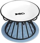 Cat Bowl, Ceramic Raised Cat Food Bowl,Elevated Pet Bowl ,Anti Vomiting Cat Feeding Bowl, Non Slip Cat Dish, Protect Pet's Spine Make Cats Feel Comfortable1