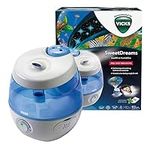 Vicks Sweet Dreams Cool Mist Humidifier with image projector - For children's bedrooms and babies nurseries - Rooms up to 35m2 - Essential oil pad included - Quiet ultrasonic technology - VUL575