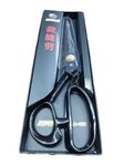 CRAFT it - design as you dream JUPITER TAILORING SCISSOR | BLACK COLOUR | RUBBER HANDLE GRIP | Scissors for Cloth Cutting (12 inch) A - 300