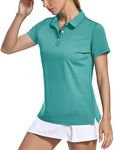 KEFITEVD Women's Short Sleeve Polo 