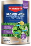 BioAdvanced Season Long Lawn Weed Killer + Preventer for Southern Lawns 10 LB Granules, 4,000 SQ FT