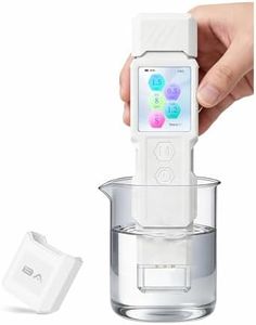 TDS Water Meter 9-in-1 with TOC COD TDS EC Turbidity Hardness UV254 SAL Temp, Water Quality Tester with 1.8 Inch IPS Screen for Tap Aquaculture Aquarium Pool Hydroponic Spa Well