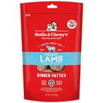 Stella & Chewy’s Freeze Dried Raw Dinner Patties – Grain Free Dog Food, Protein Rich Dandy Lamb Recipe – 156g Bag