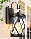 VIANIS Dusk to Dawn Led Outdoor Light, Brown Exterior Lighting Fixtures, Weather Resistant ORB Outdoor Lights for House, Waterproof Outdoor Light Fixture for House, Garage, Doorway,Oil Rubbed Bronze