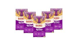 Bang Biryani Meal Kit with Basmati Rice and Secret Spice Mix, Easy to Use, Ready in 30 Min, 100% Natural and Gluten Free (5 Pack) - BANG! Curry