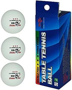 Double Fish 3 Star 30 PCS 40mm Table Tennis Balls Training Game White Ping Pong Balls