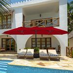 BLUU 15ft Large Patio Umbrellas wit