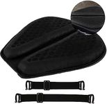 Motorcycle Seat Cushion, 3D Honeycomb Shock-Absorbing Motorbike Gel Seat Pad, Breathable Anti-Slip Motorcycle Seat Cover, Motorbike Pad Reduce Vibration for Motorcycle