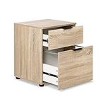 Artiss 2 Drawers Filing Cabinet, Ch