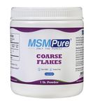 Kala Health MSMPure MSM - 1 lb Coarse Powder Flakes, Distilled Organic Sulfur Crystals for, Skin & Hair.