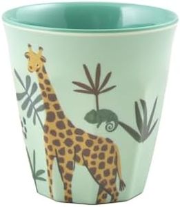 Rice Tazza per bambini in 100% melamina giraffa piccola