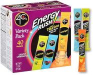 4-C Energy Rush Stix, Variety Pack, Sugar Free, 40 Packets