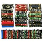 29 Pieces 1:12 Scale Miniatures Dollhouse Books Assorted Timeless Miniatures Books Mini Books Model Dollhouse Decoration Accessories Pretend Play Toy Supplies for Boys and Girls (Classic Pattern)